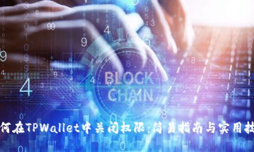 如何在TPWallet中关闭权限：简易指南与实用技巧