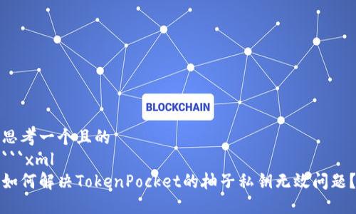 思考一个且的
```xml
如何解决TokenPocket的柚子私钥无效问题？